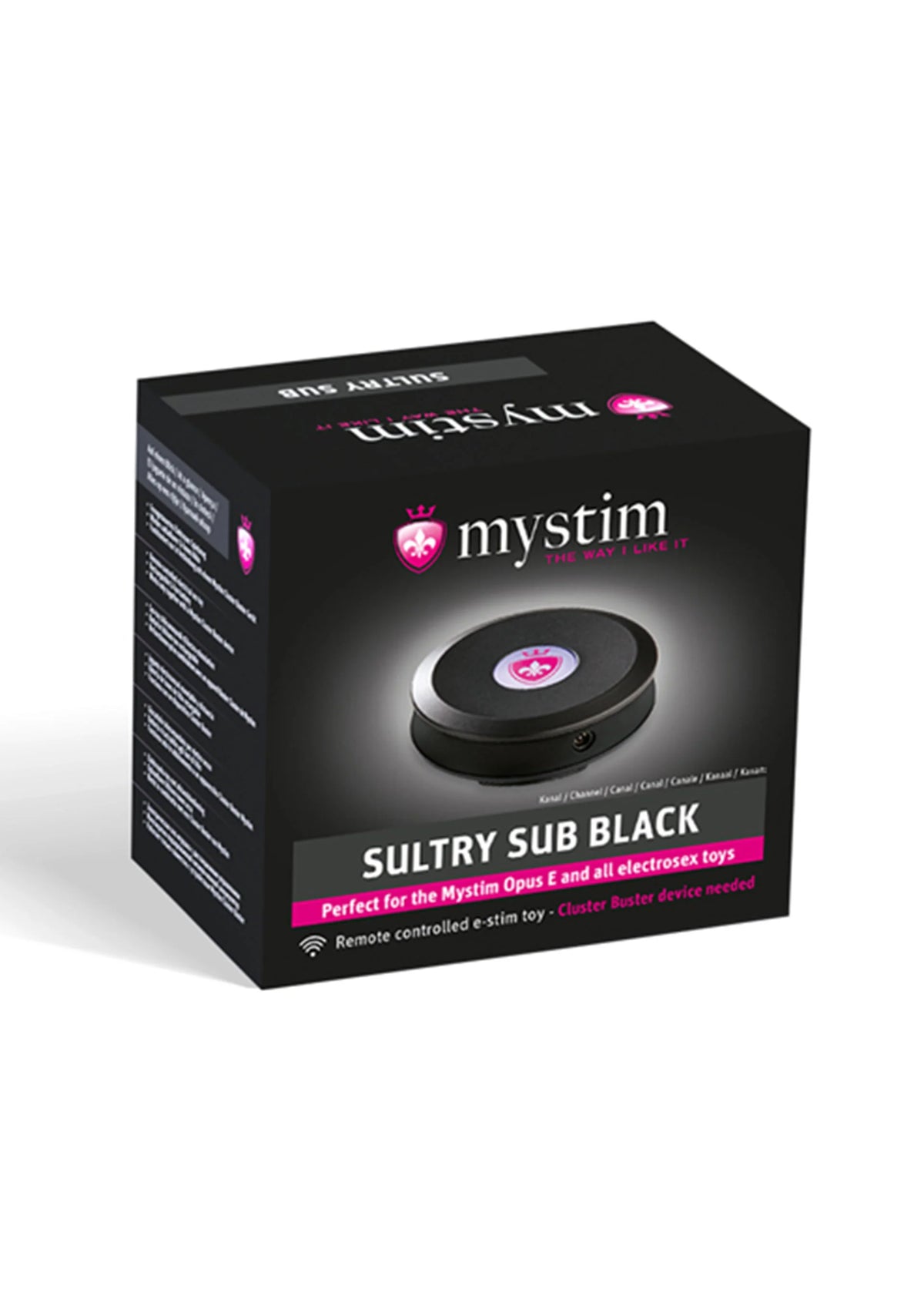 Bestel: Sultry Subs Receiver Channel 2 by MyStim - bij Happytoys.nl, happytoys.be, Happytoys.ae: erotische sex webshop | liever Happy dan Easy ⭐⭐⭐⭐⭐