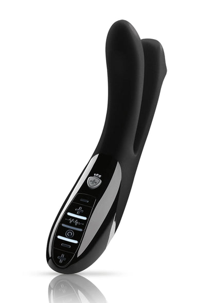 Bestel: Tingling Apart eStim Vibrator by MyStim - bij Happytoys.nl, happytoys.be, Happytoys.ae: erotische sex webshop | liever Happy dan Easy ⭐⭐⭐⭐⭐ - Default Title - 33555 - BLACK