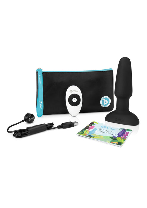 Bestel: Rimming Plug 2 with remote control by B - Vibe - bij Happytoys: de erotische sex webshop | liever Happy dan Easy ⭐⭐⭐⭐⭐