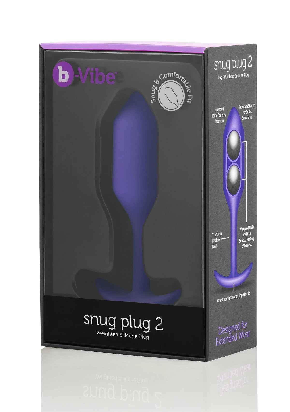 Bestel: B - Vibe Snug Plug 2 by B - Vibe - bij Happytoys.nl, happytoys.be, Happytoys.ae: erotische sex webshop | liever Happy dan Easy ⭐⭐⭐⭐⭐