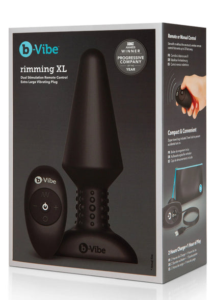 Bestel: Rimming Plug XL by B - Vibe - bij Happytoys.nl, happytoys.be, Happytoys.ae: erotische sex webshop | liever Happy dan Easy ⭐⭐⭐⭐⭐
