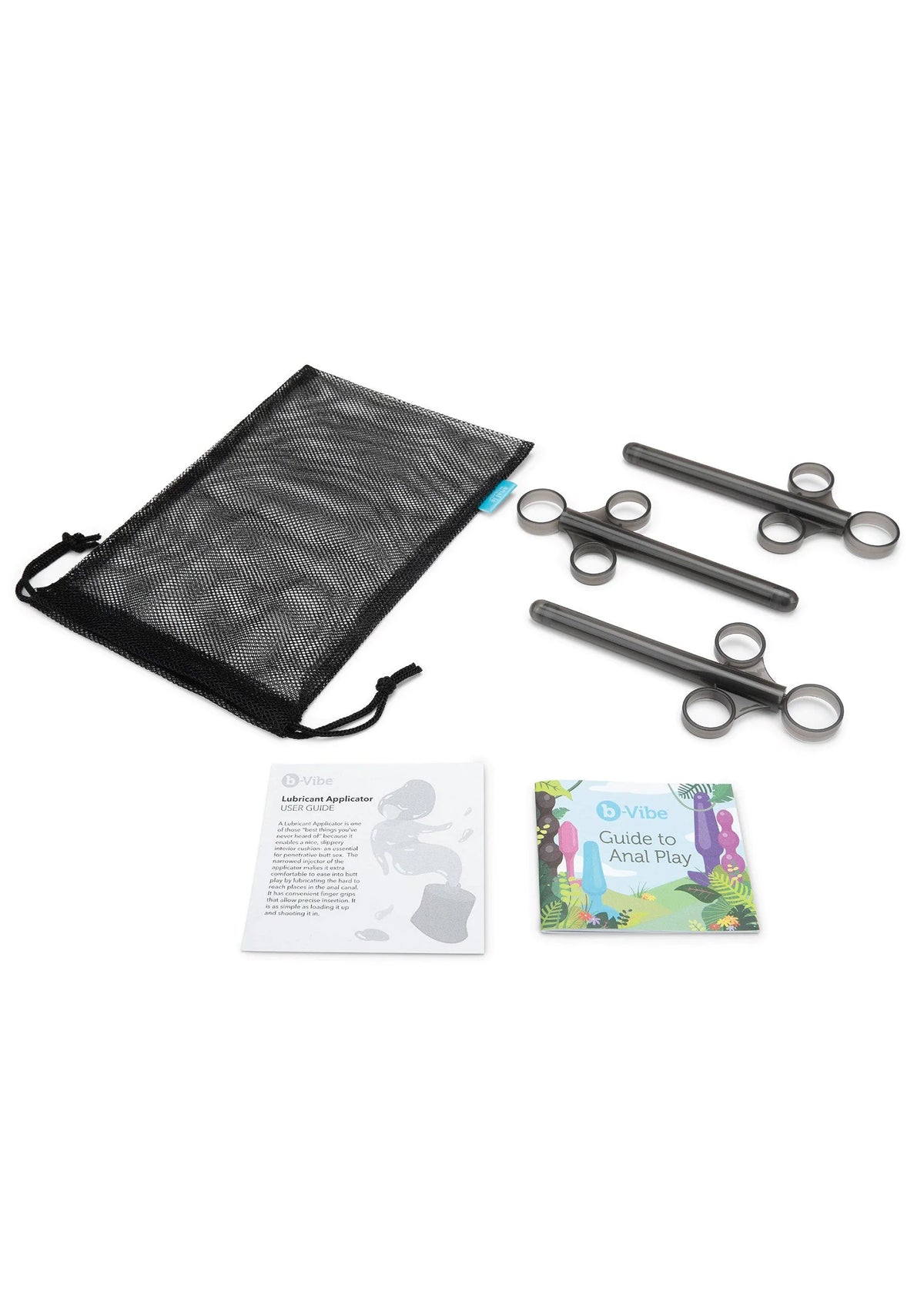 Bestel: Lube Applicator 3pcs by B - Vibe - bij Happytoys.nl, happytoys.be, Happytoys.ae: erotische sex webshop | liever Happy dan Easy ⭐⭐⭐⭐⭐ - Default Title - 35440 - BLACK