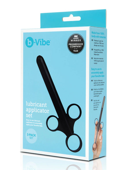 Bestel: Lube Applicator 3pcs by B - Vibe - bij Happytoys.nl, happytoys.be, Happytoys.ae: erotische sex webshop | liever Happy dan Easy ⭐⭐⭐⭐⭐