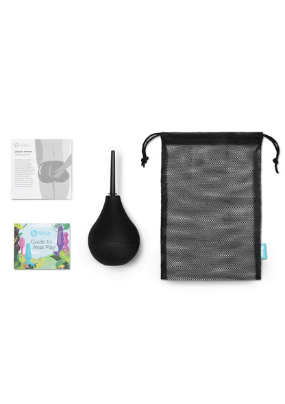 Bestel: Classic Enema Anaal douche by B - Vibe - bij Happytoys.nl, happytoys.be, Happytoys.ae: erotische sex webshop | liever Happy dan Easy ⭐⭐⭐⭐⭐ - Default Title - 35441 - BLACK