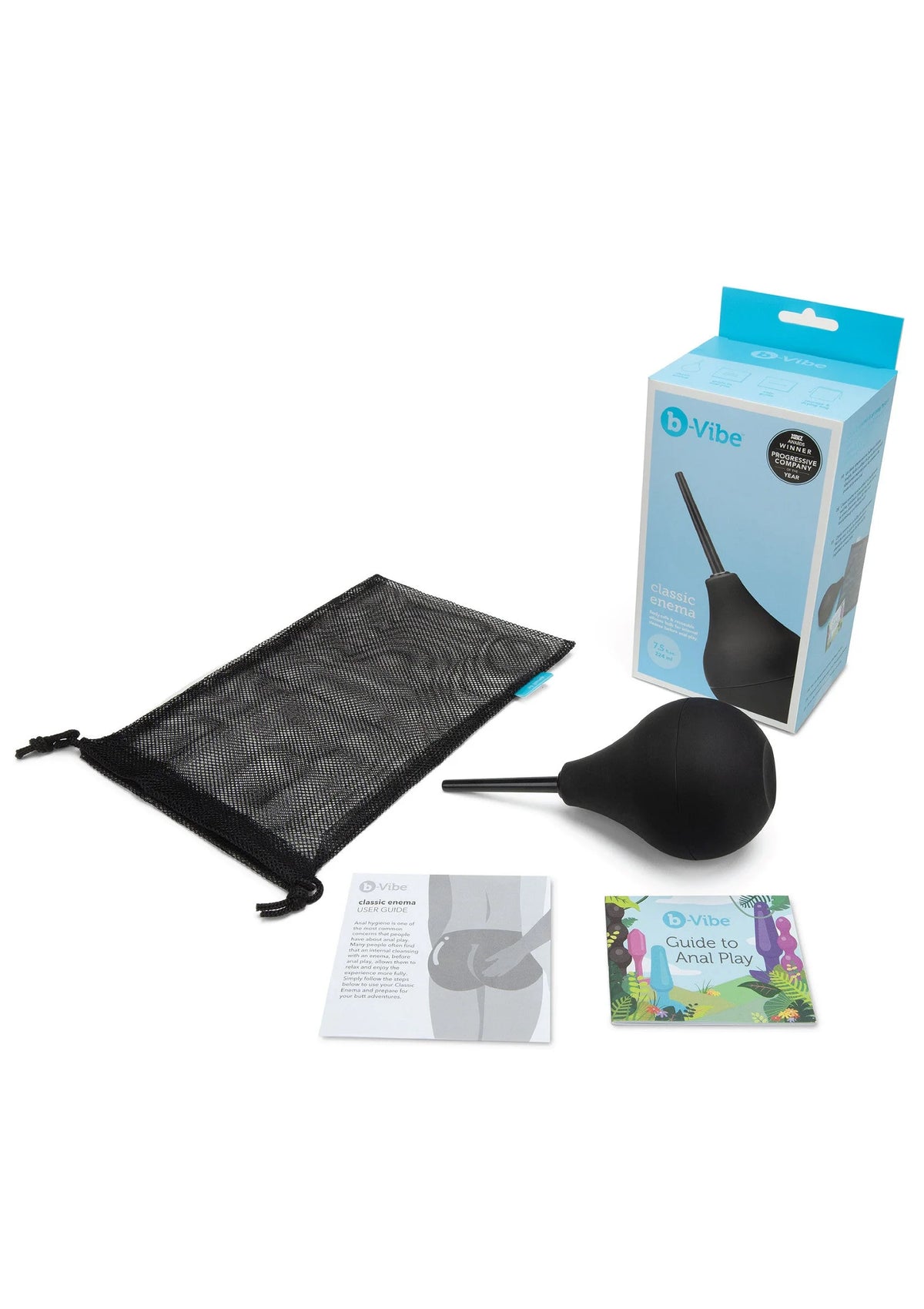 Bestel: Classic Enema Anaal douche by B - Vibe - bij Happytoys.nl, happytoys.be, Happytoys.ae: erotische sex webshop | liever Happy dan Easy ⭐⭐⭐⭐⭐