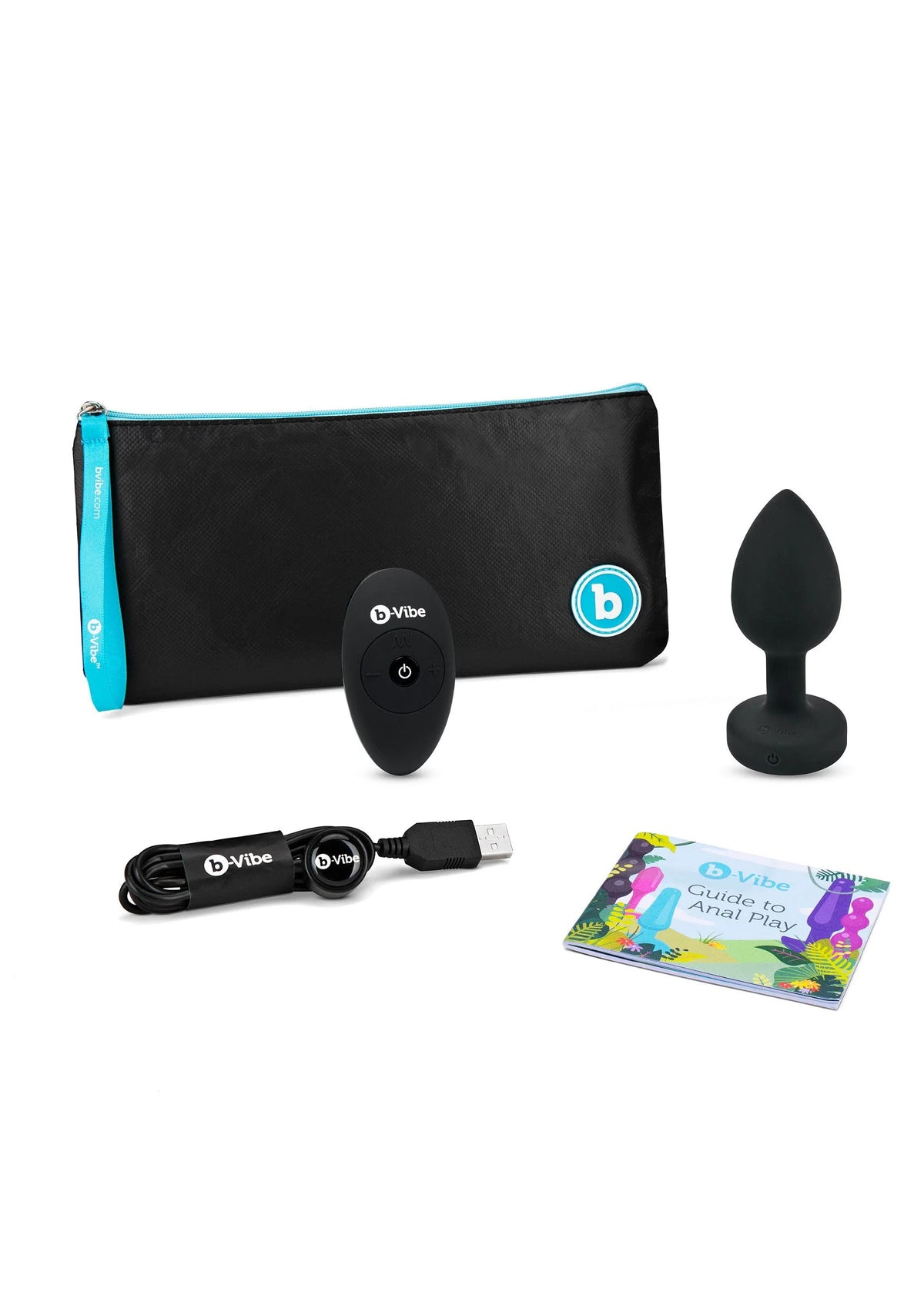 Bestel: Vibrating Jewel Plug M/L by B - Vibe - bij Happytoys.nl, happytoys.be, Happytoys.ae: erotische sex webshop | liever Happy dan Easy ⭐⭐⭐⭐⭐