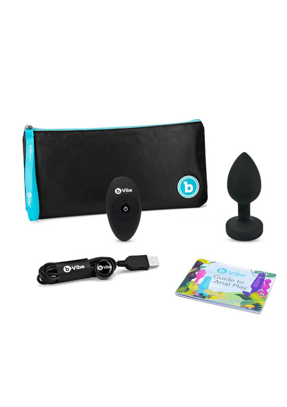 Bestel: Vibrating Jewel Plug M/L by B - Vibe - bij Happytoys.nl, happytoys.be, Happytoys.ae: erotische sex webshop | liever Happy dan Easy ⭐⭐⭐⭐⭐