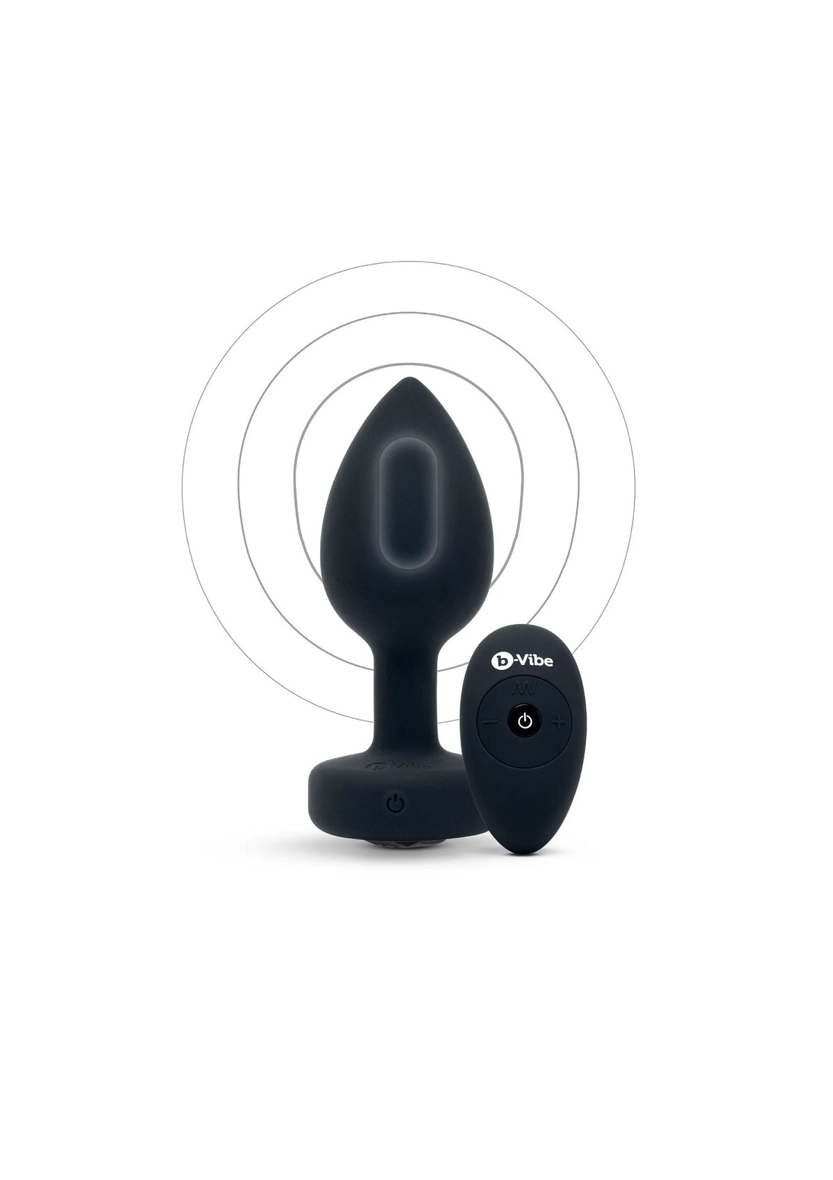 Bestel: Vibrating Jewel Plug M/L by B - Vibe - bij Happytoys.nl, happytoys.be, Happytoys.ae: erotische sex webshop | liever Happy dan Easy ⭐⭐⭐⭐⭐ - Default Title - 35444 - BLACK
