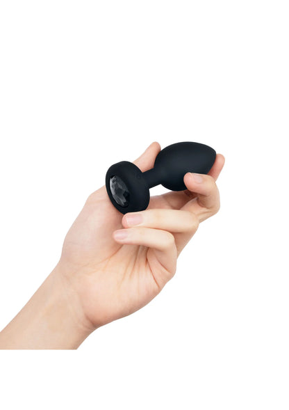 Bestel: Vibrating Jewel Plug M/L by B - Vibe - bij Happytoys.nl, happytoys.be, Happytoys.ae: erotische sex webshop | liever Happy dan Easy ⭐⭐⭐⭐⭐