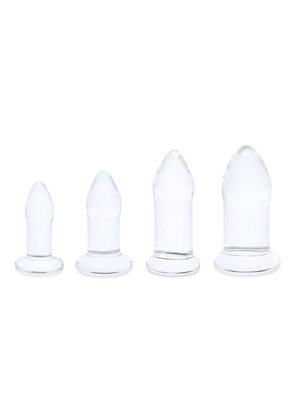 Bestel: Anal Dilators Set B - Vibe - bij Happytoys.nl, happytoys.be, Happytoys.ae: erotische sex webshop | liever Happy dan Easy ⭐⭐⭐⭐⭐ - Default Title - 35450 - CLEAR
