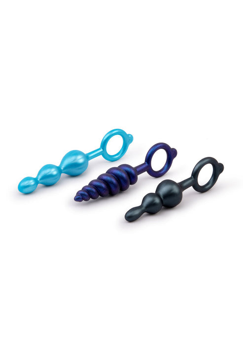 Bestel: Beaded Butties Bundle Butplug anal Trainer set by B - Vibe - bij Happytoys: de erotische sex webshop | liever Happy dan Easy ⭐⭐⭐⭐⭐