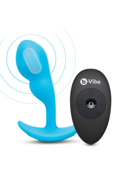 Bestel: Remote Control P - Spot Snug Plug 95g by B - Vibe - bij Happytoys.nl, happytoys.be, Happytoys.ae: erotische sex webshop | liever Happy dan Easy ⭐⭐⭐⭐⭐ - Default Title - 35465 - BLUE