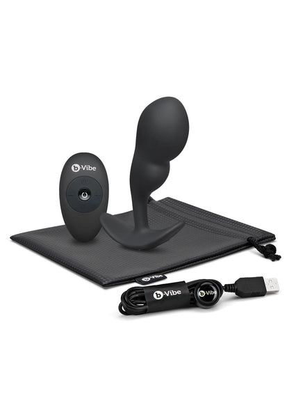 Bestel: Remote Control P - Spot Snug Plug 145g by B - Vibe - bij Happytoys.nl, happytoys.be, Happytoys.ae: erotische sex webshop | liever Happy dan Easy ⭐⭐⭐⭐⭐