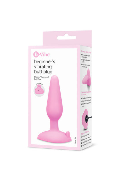 Bestel: B - Vibe Beginners vibrating Butt Plug by B - Vibe - bij Happytoys: de erotische sex webshop | liever Happy dan Easy ⭐⭐⭐⭐⭐