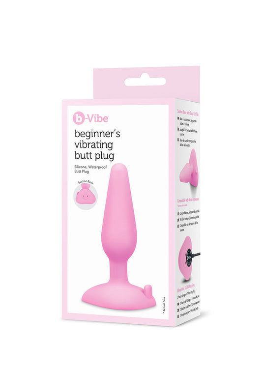 Bestel: B - Vibe Beginners vibrating Butt Plug by B - Vibe - bij Happytoys: de erotische sex webshop | liever Happy dan Easy ⭐⭐⭐⭐⭐