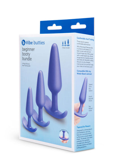 Bestel: Butties Beginner Booty Bundle butplugs by B - Vibe - bij Happytoys.nl, happytoys.be, Happytoys.ae: erotische sex webshop | liever Happy dan Easy ⭐⭐⭐⭐⭐