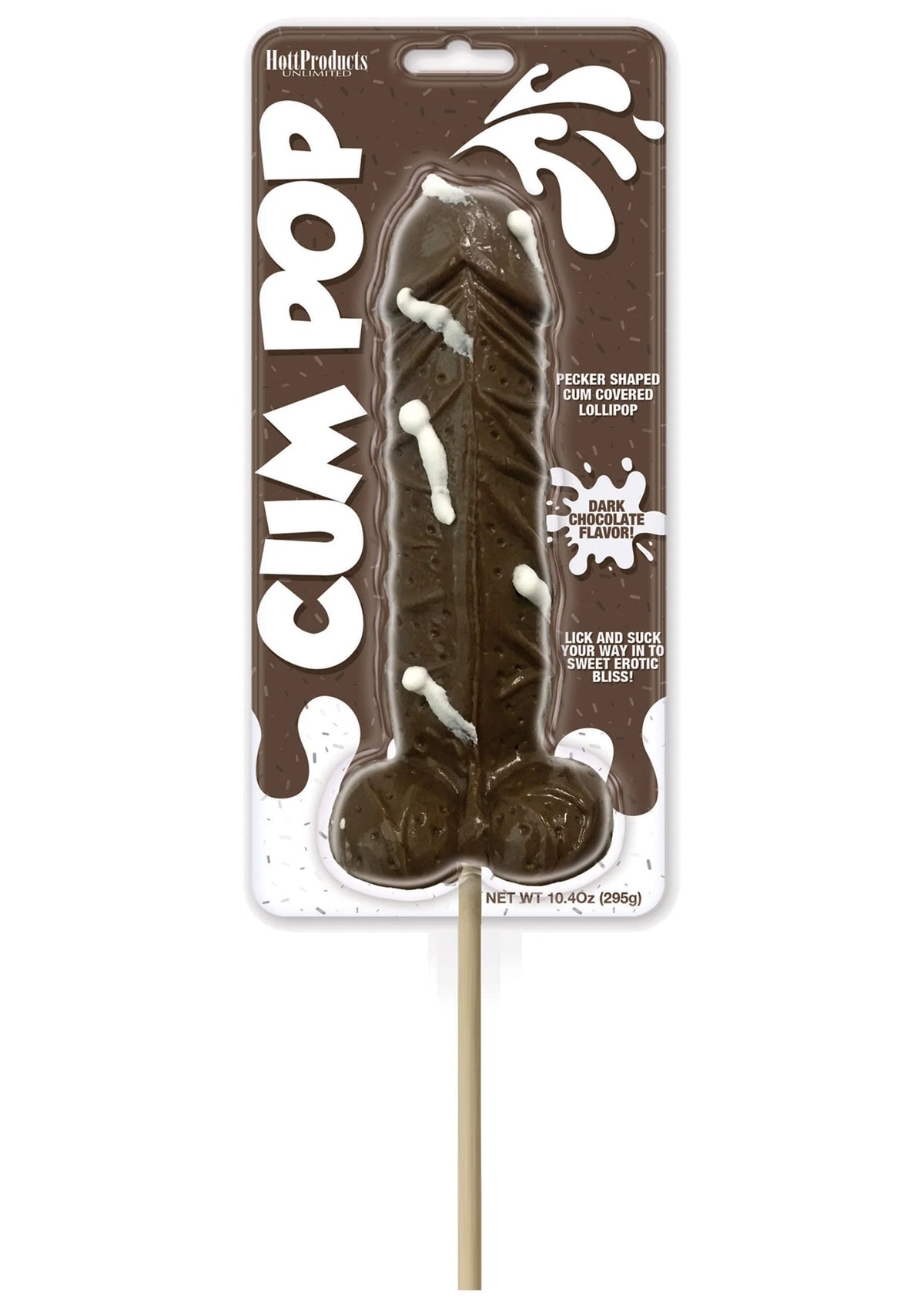 Bestel: Chocolate Flavoured Cum Pops - bij Happytoys.nl, happytoys.be, Happytoys.ae: erotische sex webshop | liever Happy dan Easy ⭐⭐⭐⭐⭐ - Default Title - 37032 - BLACK