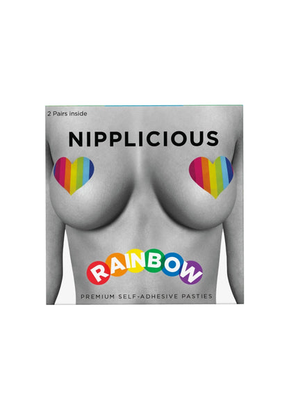 Bestel: Nipplicious Rainbow Pasties - bij Happytoys.nl, happytoys.be, Happytoys.ae: erotische sex webshop | liever Happy dan Easy ⭐⭐⭐⭐⭐