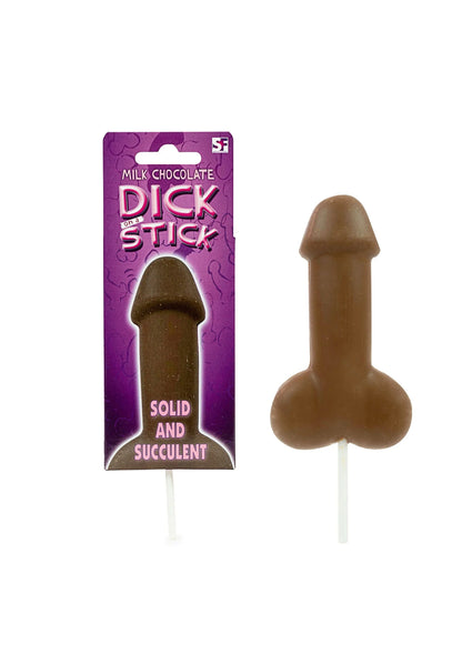 Bestel: Chocolate Dick On A Stick - bij Happytoys.nl, happytoys.be, Happytoys.ae: erotische sex webshop | liever Happy dan Easy ⭐⭐⭐⭐⭐ - Default Title - 37052 - BROWN