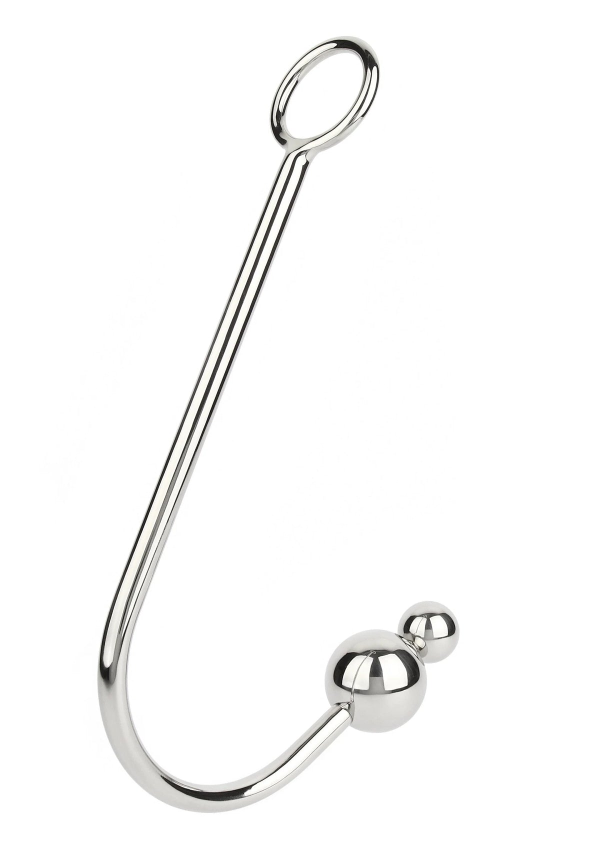 Bestel: Anal Hook Double Balls 25+40mm by Mr. Steel - bij Happytoys.nl, happytoys.be, Happytoys.ae: erotische sex webshop | liever Happy dan Easy ⭐⭐⭐⭐⭐