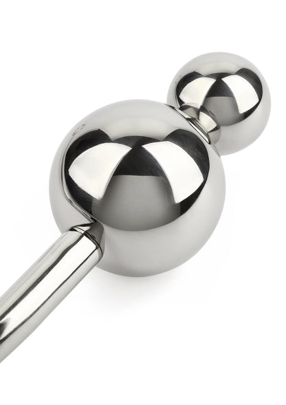 Bestel: Anal Hook Double Balls 25+40mm by Mr. Steel - bij Happytoys.nl, happytoys.be, Happytoys.ae: erotische sex webshop | liever Happy dan Easy ⭐⭐⭐⭐⭐