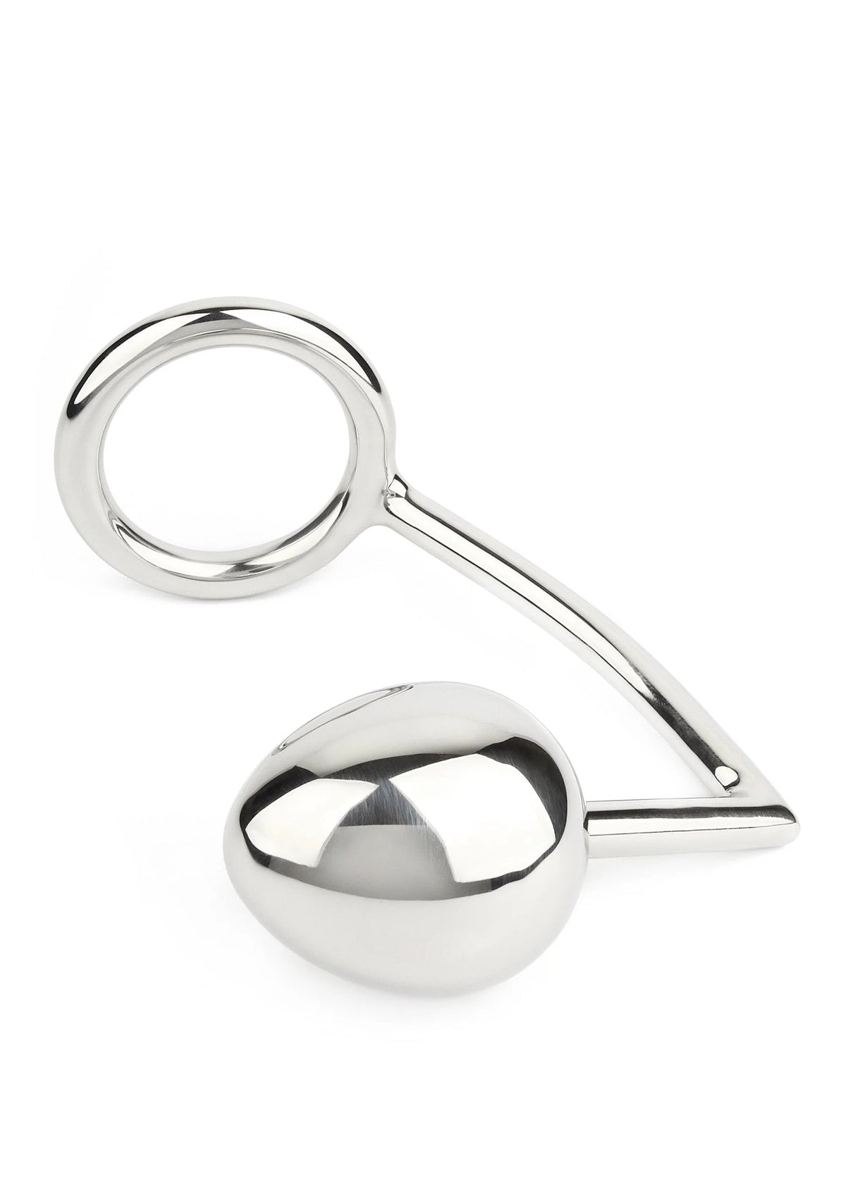 Bestel: Ass Hitch Egg 50 mm / Ring 50 mm Butt plug Penis ring by Mr. Steel - bij Happytoys.nl, happytoys.be, Happytoys.ae: erotische sex webshop | liever Happy dan Easy ⭐⭐⭐⭐⭐ - Default Title - 38119 - SILVER