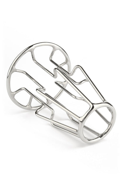 Bestel: Trapezoid Anal Plug Medium by Mr. Steel - bij Happytoys: de erotische sex webshop | liever Happy dan Easy ⭐⭐⭐⭐⭐