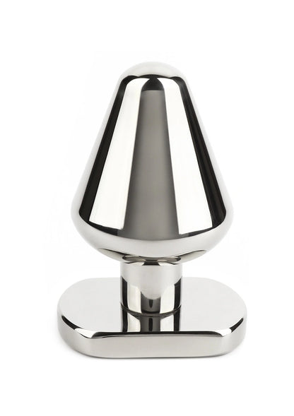 Bestel: Mr. Steel Heavy Steel Butt Plug Small - bij Happytoys.nl, happytoys.be, Happytoys.ae: erotische sex webshop | liever Happy dan Easy ⭐⭐⭐⭐⭐