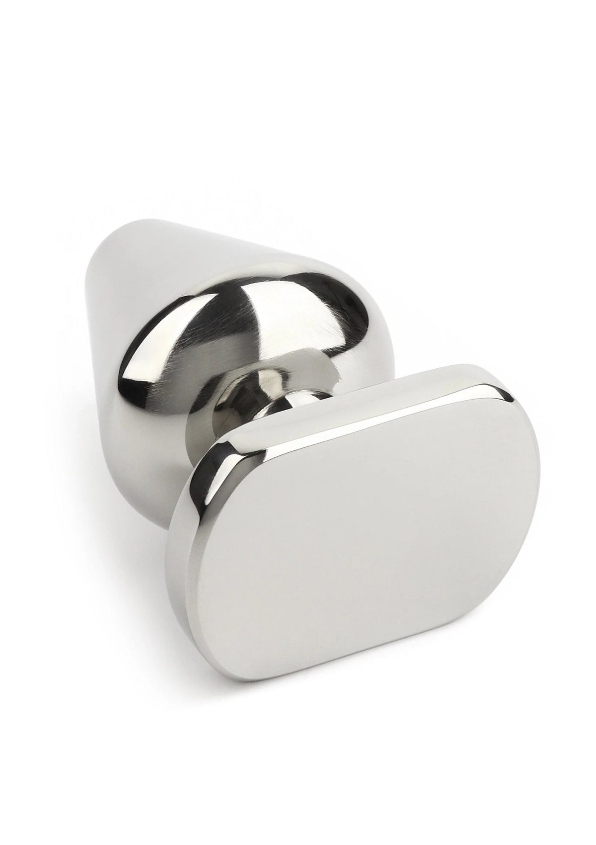 Bestel: Mr. Steel Heavy Steel Butt Plug Small - bij Happytoys.nl, happytoys.be, Happytoys.ae: erotische sex webshop | liever Happy dan Easy ⭐⭐⭐⭐⭐