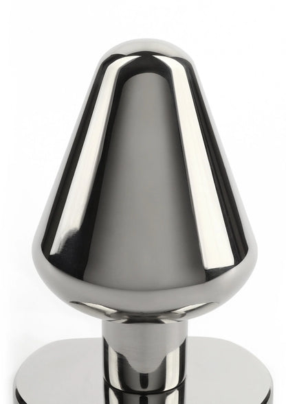 Bestel: Mr. Steel Heavy Steel Butt Plug Small - bij Happytoys.nl, happytoys.be, Happytoys.ae: erotische sex webshop | liever Happy dan Easy ⭐⭐⭐⭐⭐