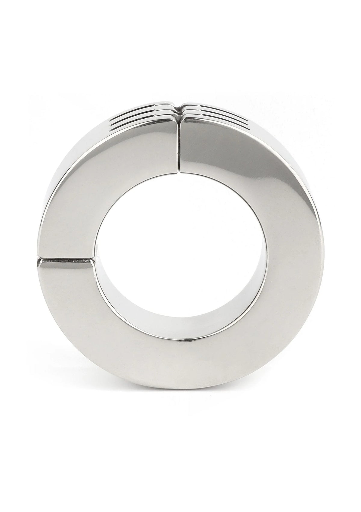 Bestel: Hinged Magnetic Cockring 40mm by Mr. Steel - bij Happytoys.nl, happytoys.be, Happytoys.ae: erotische sex webshop | liever Happy dan Easy ⭐⭐⭐⭐⭐