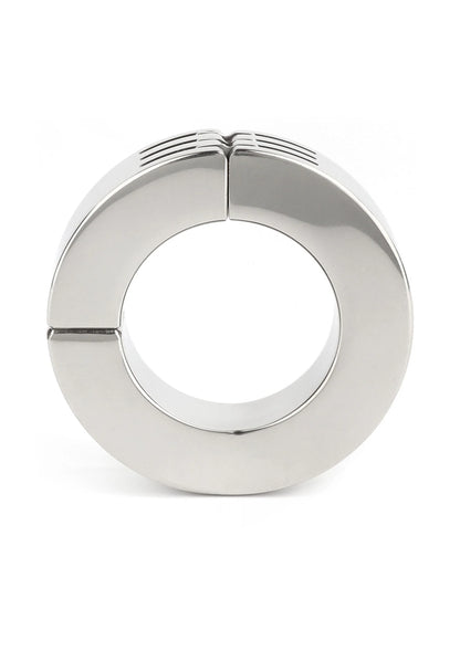 Bestel: Hinged Magnetic Cockring 40mm by Mr. Steel - bij Happytoys.nl, happytoys.be, Happytoys.ae: erotische sex webshop | liever Happy dan Easy ⭐⭐⭐⭐⭐