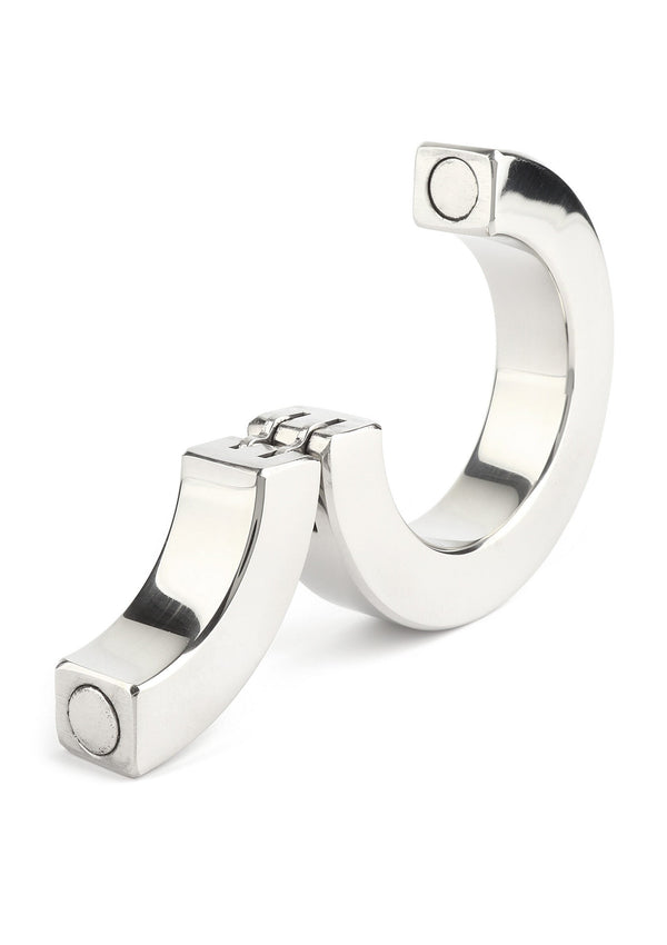 Bestel: Hinged Magnetic Cockring 50mm by Mr.Steel - bij Happytoys: de erotische sex webshop | liever Happy dan Easy ⭐⭐⭐⭐⭐