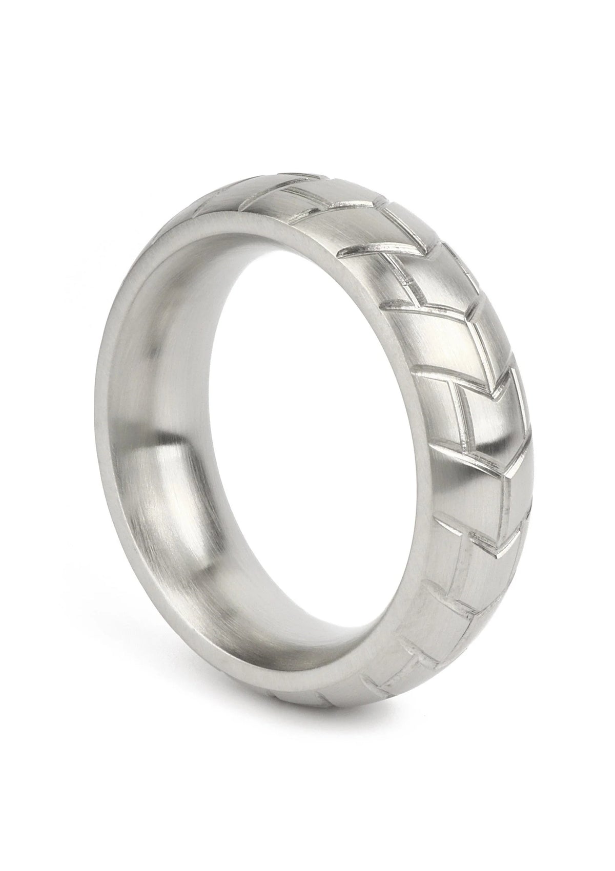 Bestel: MeGa Tire C - Ring Satin 40mm - bij Happytoys.nl, happytoys.be, Happytoys.ae: erotische sex webshop | liever Happy dan Easy ⭐⭐⭐⭐⭐ - Default Title - 38240 - SILVER