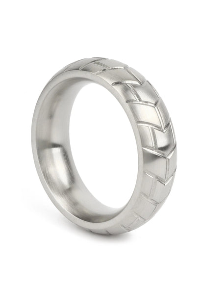 Bestel: MeGa Tire C - Ring Satin 45mm - bij Happytoys.nl, happytoys.be, Happytoys.ae: erotische sex webshop | liever Happy dan Easy ⭐⭐⭐⭐⭐ - Default Title - 38241 - SILVER