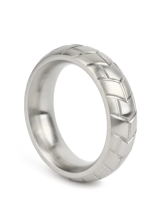 Bestel: MeGa Tire C - Ring Satin 45mm - bij Happytoys.nl, happytoys.be, Happytoys.ae: erotische sex webshop | liever Happy dan Easy ⭐⭐⭐⭐⭐ - Default Title - 38241 - SILVER
