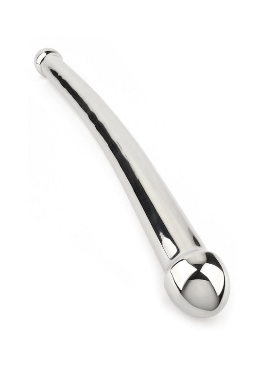Bestel: Double Header dildo by Mr. Steel - bij Happytoys.nl, happytoys.be, Happytoys.ae: erotische sex webshop | liever Happy dan Easy ⭐⭐⭐⭐⭐ - Default Title - 38307 - SILVER