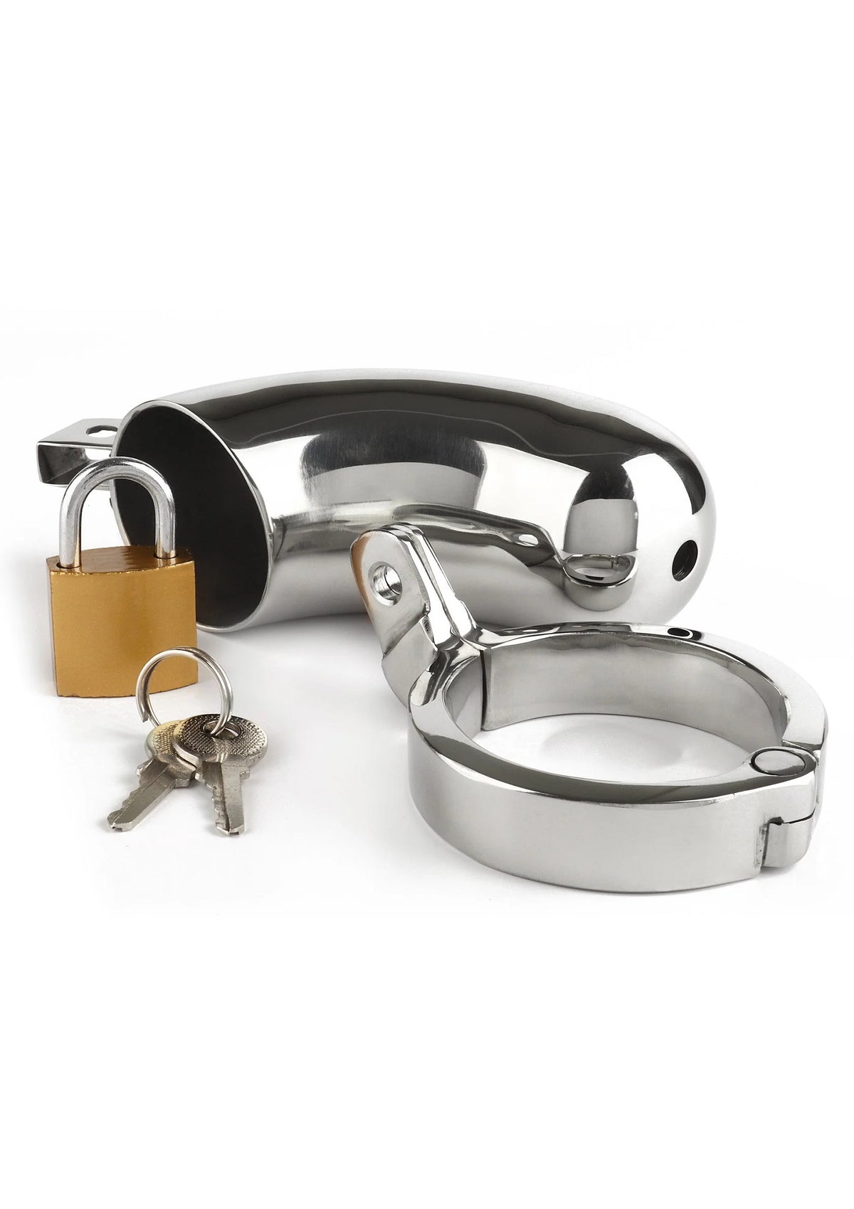 Bestel: The Brig Male Chastity Device by Mr Steel - bij Happytoys.nl, happytoys.be, Happytoys.ae: erotische sex webshop | liever Happy dan Easy ⭐⭐⭐⭐⭐