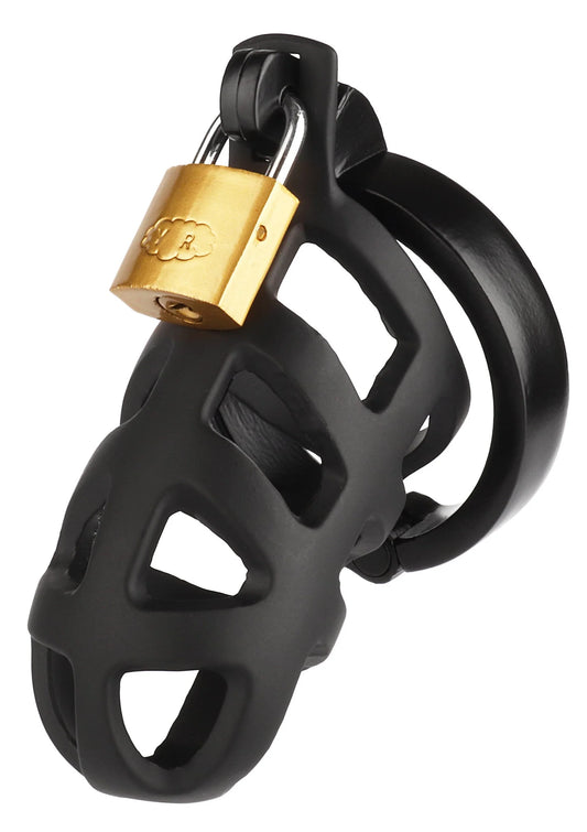 Bestel: Brutal Chastity Cage by Mr. Steel - bij Happytoys: de erotische sex webshop | liever Happy dan Easy ⭐⭐⭐⭐⭐