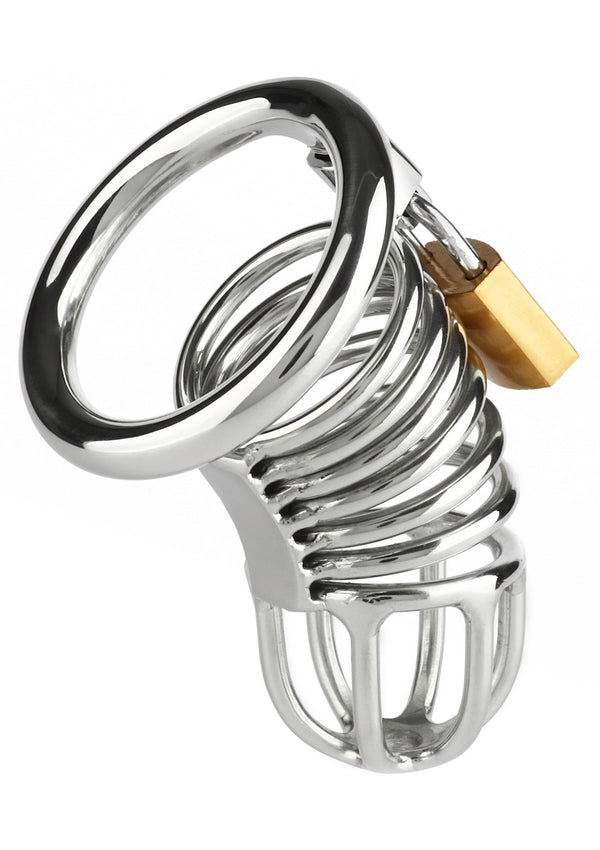 Bestel: Ring Master Chastity Device by Mr. Steel - bij Happytoys: de erotische sex webshop | liever Happy dan Easy ⭐⭐⭐⭐⭐