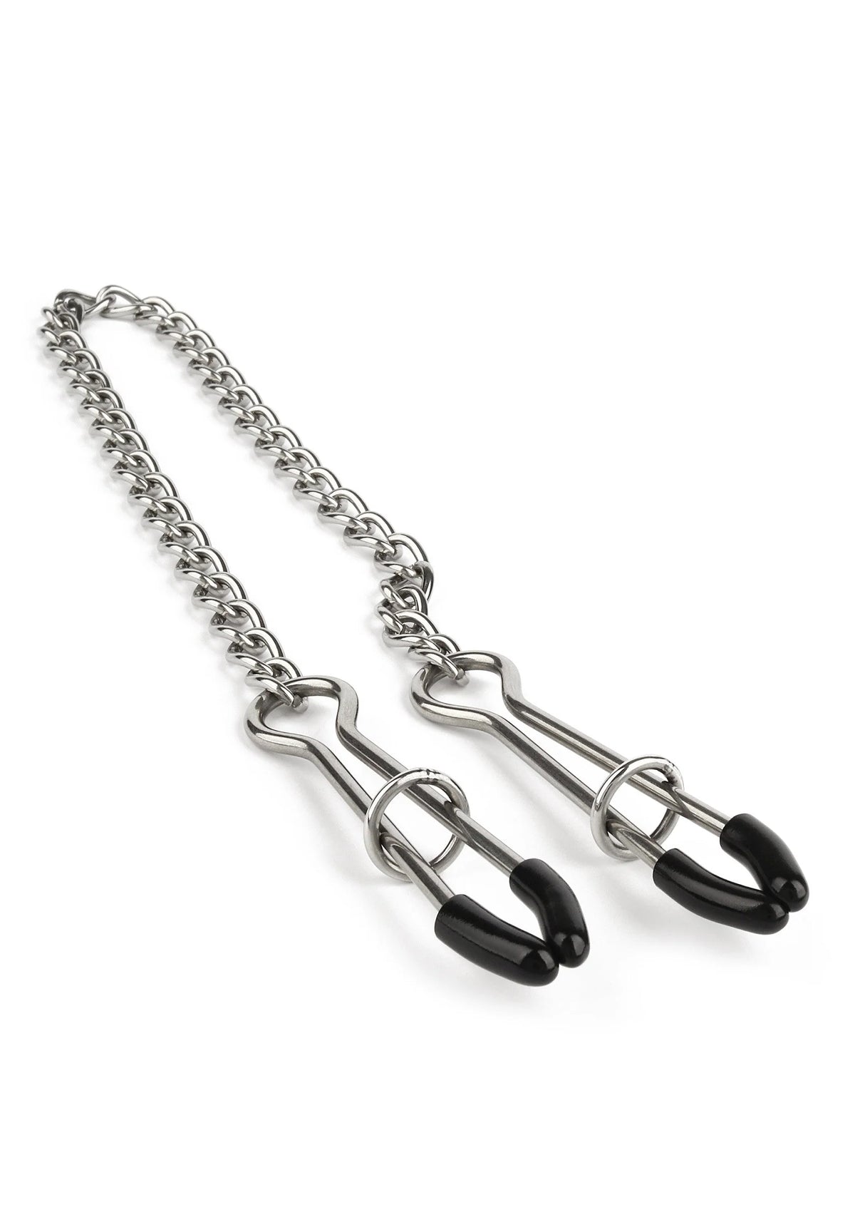 Bestel: Tweezer Nipple Clamps by Mr. Steel - bij Happytoys.nl, happytoys.be, Happytoys.ae: erotische sex webshop | liever Happy dan Easy ⭐⭐⭐⭐⭐ - Default Title - 38406 - SILVER