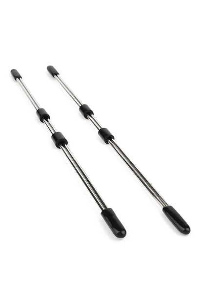 Bestel: Nipple Sticks 20cm by Mr. Steel - bij Happytoys: de erotische sex webshop | liever Happy dan Easy ⭐⭐⭐⭐⭐ - Default Title - 38410 - SILVER