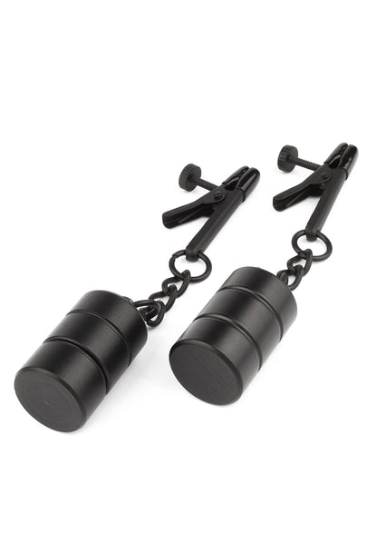 Bestel: Tingling Nipple Clamp Weight - bij Happytoys.nl, happytoys.be, Happytoys.ae: erotische sex webshop | liever Happy dan Easy ⭐⭐⭐⭐⭐ - Default Title - 38418 - BLACK