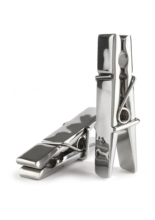 Bestel: Clothespins Nipple Clamps - bij Happytoys.nl, happytoys.be, Happytoys.ae: erotische sex webshop | liever Happy dan Easy ⭐⭐⭐⭐⭐ - Default Title - 38421 - SILVER