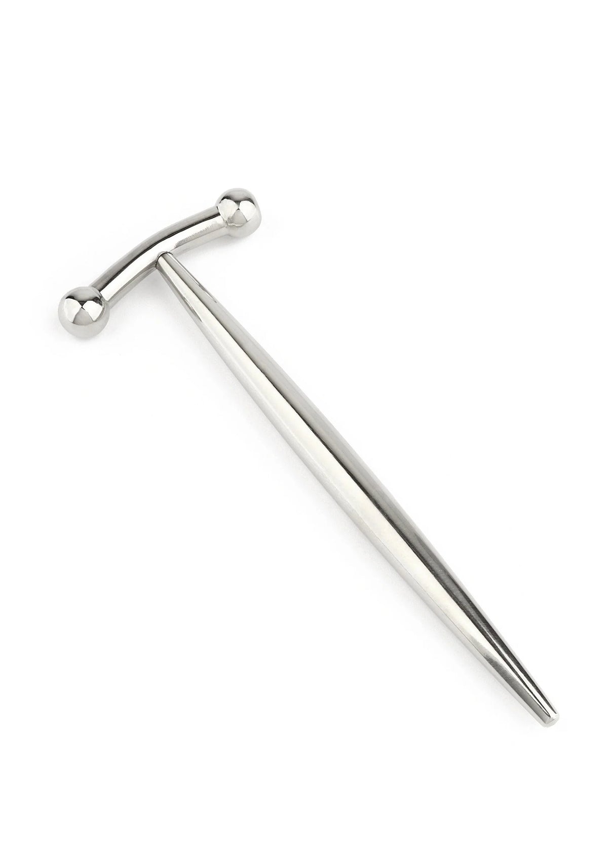Bestel: DickVader Round Tip Penis Plug - bij Happytoys.nl, happytoys.be, Happytoys.ae: erotische sex webshop | liever Happy dan Easy ⭐⭐⭐⭐⭐ - Default Title - 38444 - SILVER