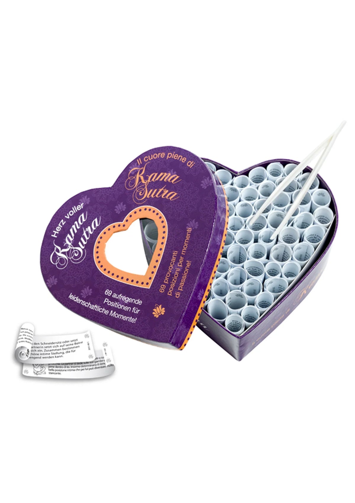 Bestel: Herz/Cuore Kama Sutra DE/IT - bij Happytoys.nl, happytoys.be, Happytoys.ae: erotische sex webshop | liever Happy dan Easy ⭐⭐⭐⭐⭐ - Default Title - 38506 - ASSORT