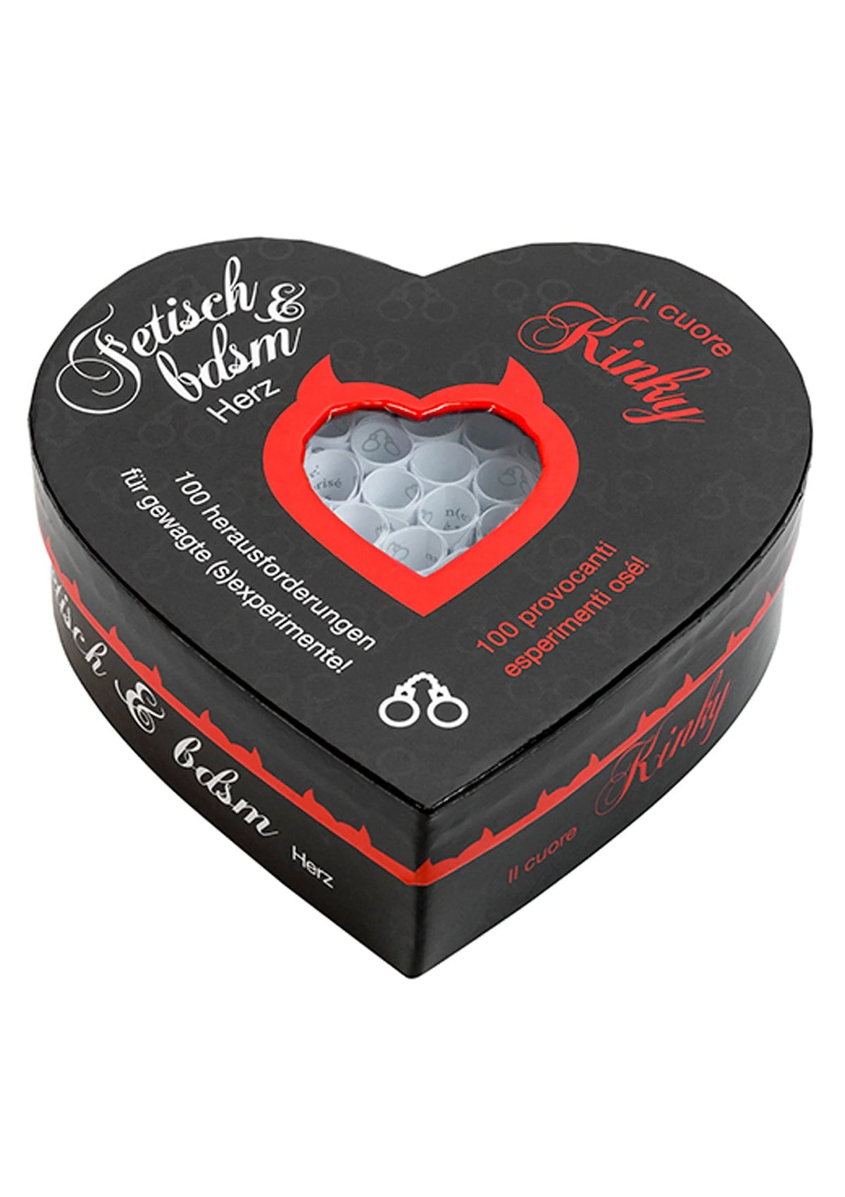 Bestel: Herz/Cuore Kinky DE/IT - bij Happytoys.nl, happytoys.be, Happytoys.ae: erotische sex webshop | liever Happy dan Easy ⭐⭐⭐⭐⭐