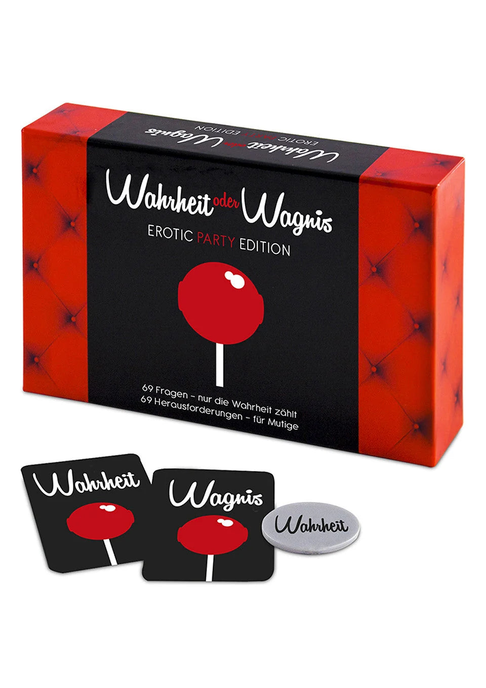 Bestel: Wahrhe/Wagnis Erotic Party DE - bij Happytoys.nl, happytoys.be, Happytoys.ae: erotische sex webshop | liever Happy dan Easy ⭐⭐⭐⭐⭐ - Default Title - 38515 - ASSORT