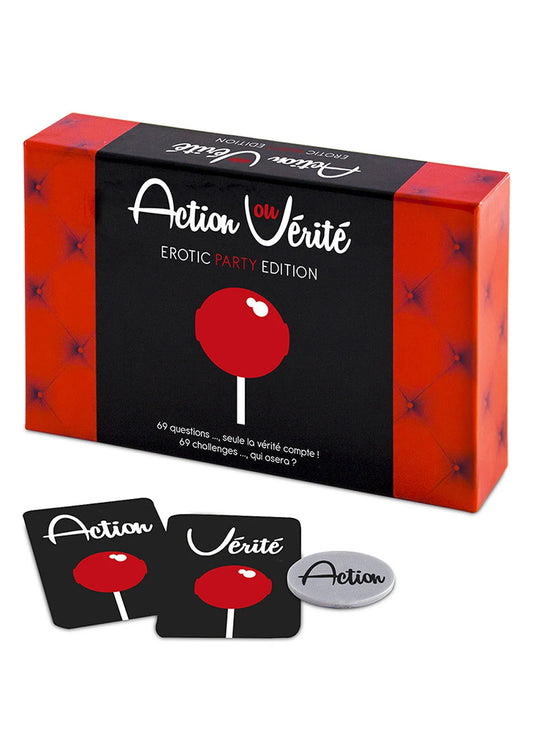 Bestel: Action/Verite Erotic Party FR - bij Happytoys: de erotische sex webshop | liever Happy dan Easy ⭐⭐⭐⭐⭐ - Default Title - 38516 - ASSORT
