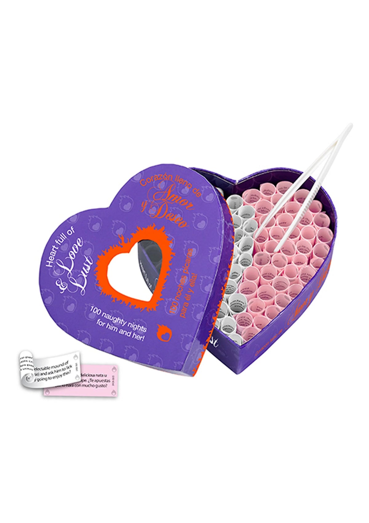 Bestel: Heart/Corazon Love&Lust ENG/ES - bij Happytoys.nl, happytoys.be, Happytoys.ae: erotische sex webshop | liever Happy dan Easy ⭐⭐⭐⭐⭐ - Default Title - 38531 - ASSORT